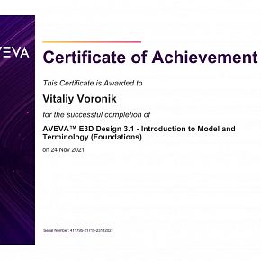 AVEVA E3D Design 3.1